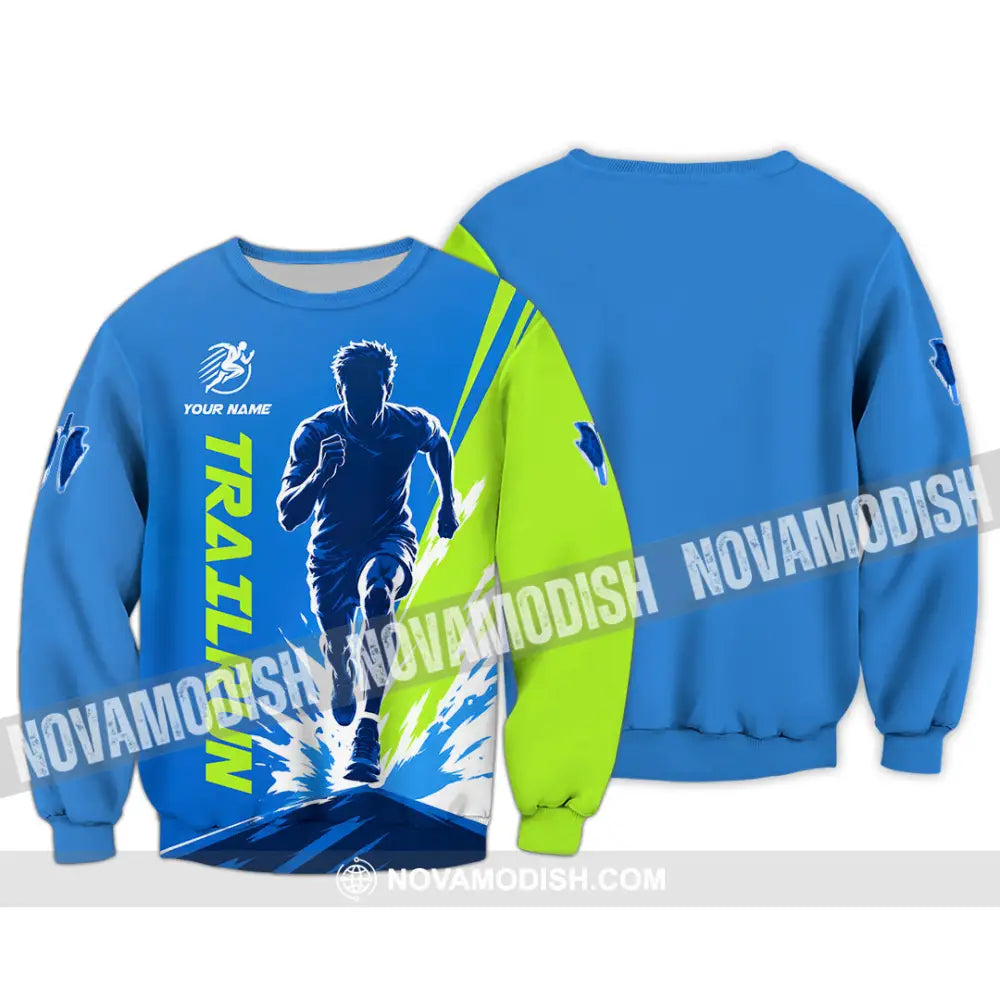 Unisex Shirt - Custom Trail Run Shirt - Long Sleeve / S - T-shirt