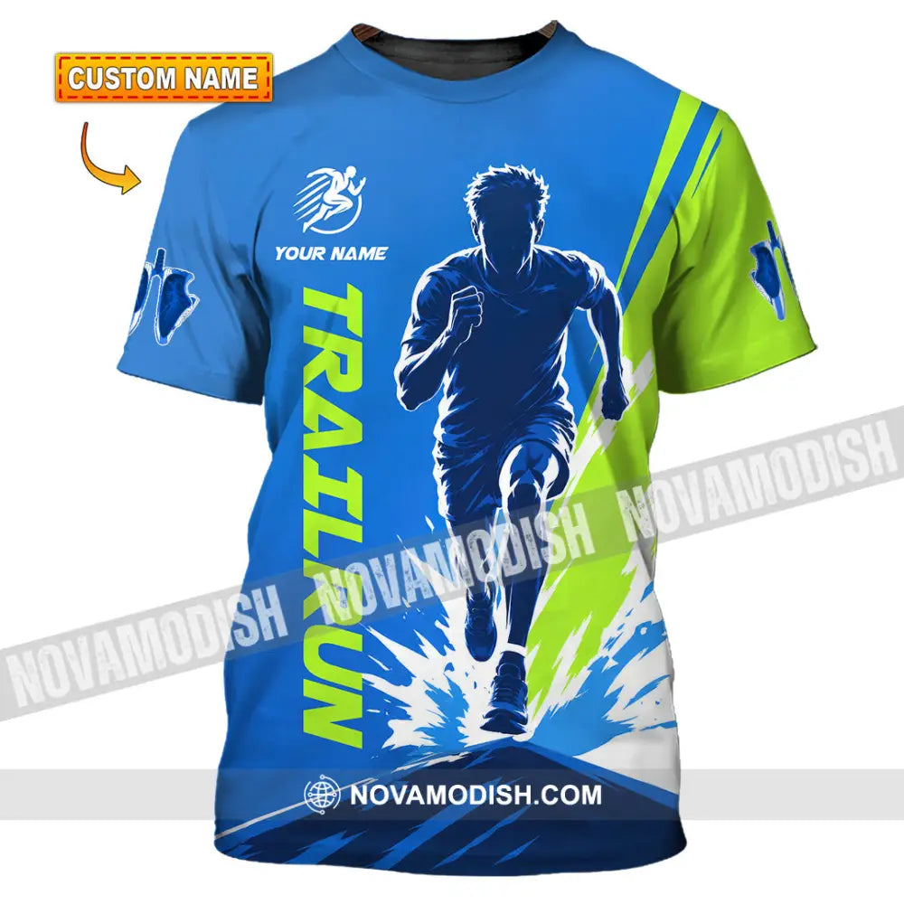 Unisex Shirt - Custom Trail Run Shirt - T-shirt