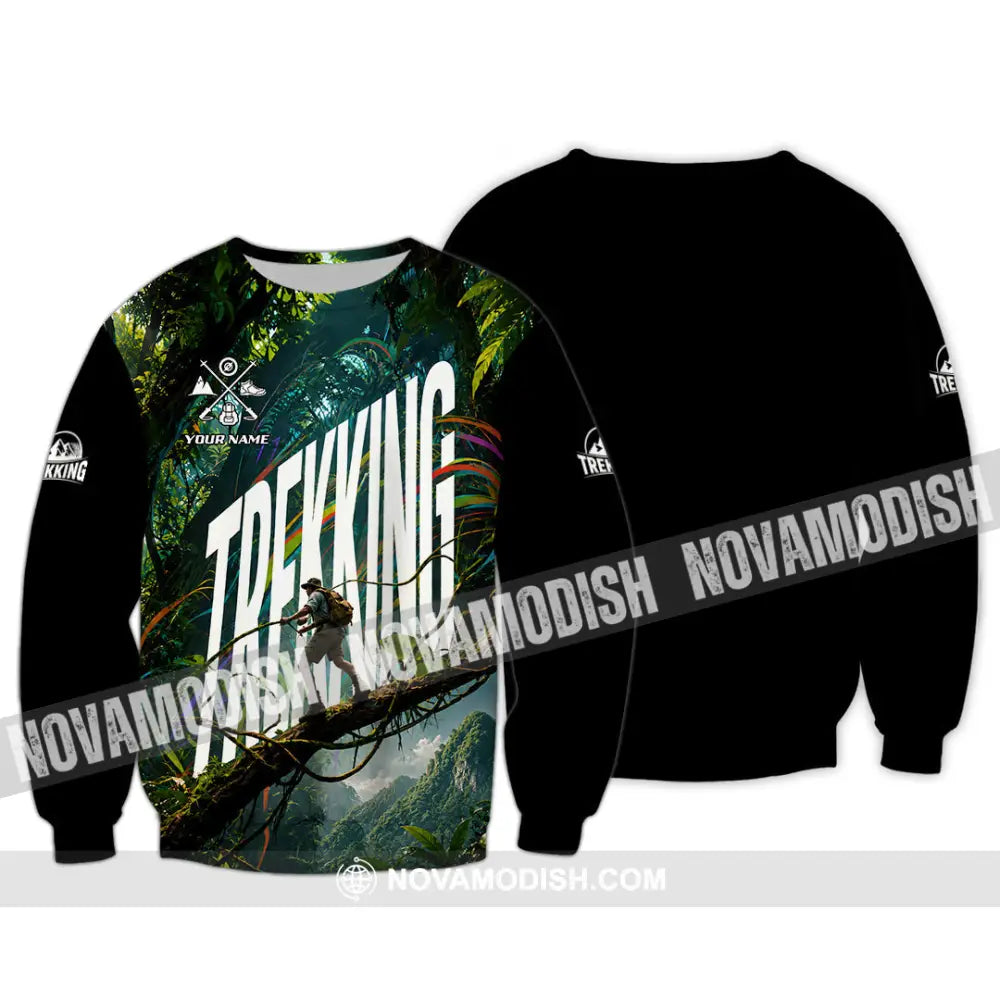 Unisex Shirt - Custom Trekking Shirt - Long Sleeve / S - T-shirt