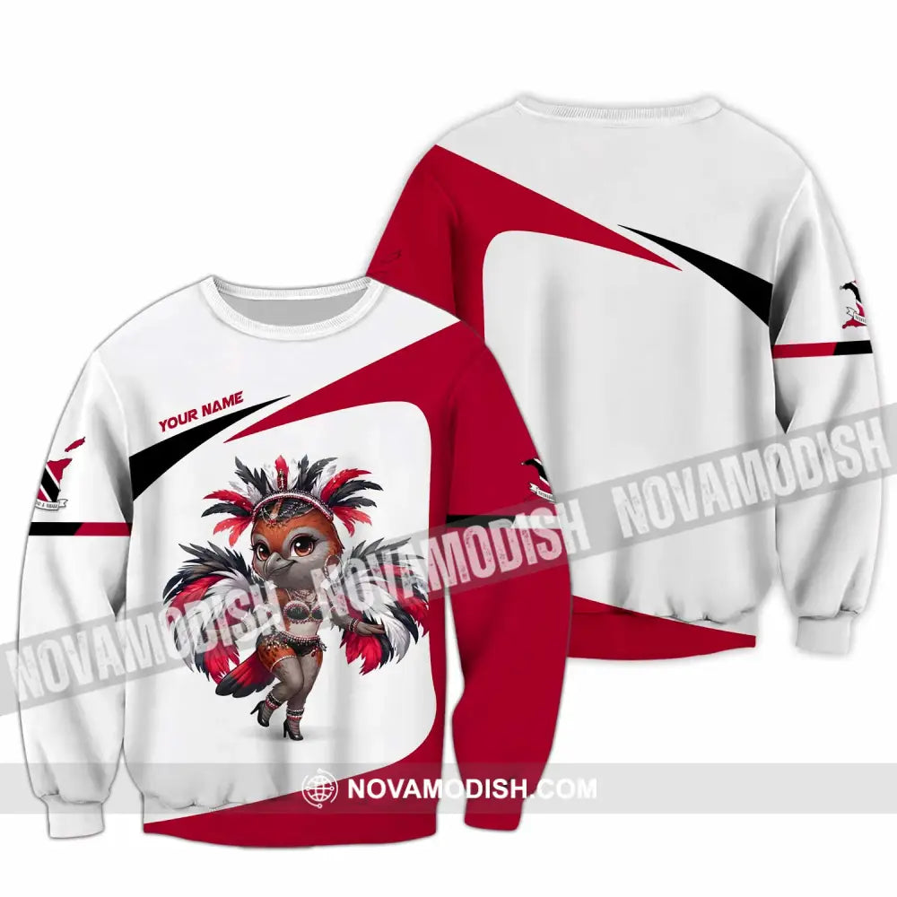 Unisex Shirt - Custom Trinidad And Tobago Shirt - Long Sleeve / S - T-shirt
