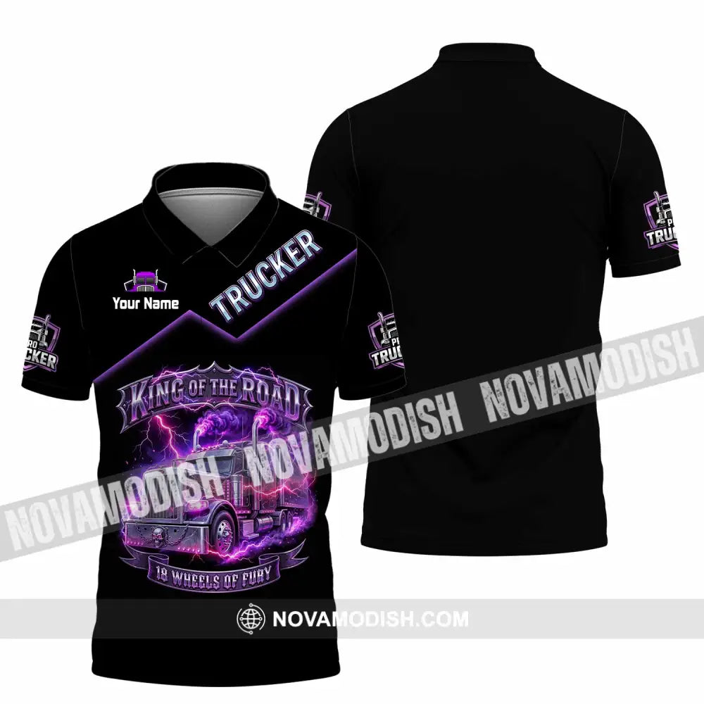 Unisex Shirt - Custom Trucker Shirt - Polo Shirt / S - T-shirt