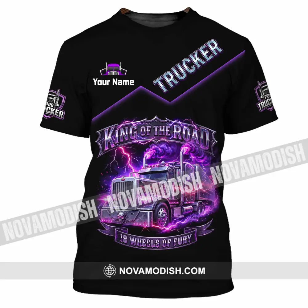 Unisex Shirt - Custom Trucker Shirt - T-Shirt / S - T-shirt