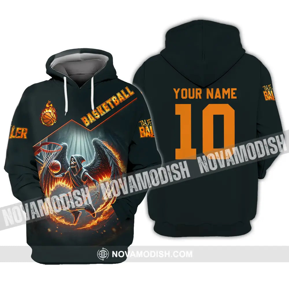 Unisex Shirt - Custom True Basketball Player Shirt Hoodie / S T-shirt