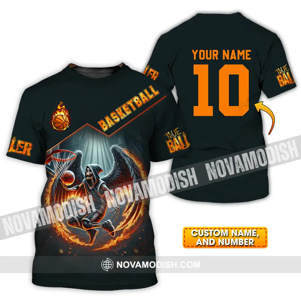 Unisex Shirt - Custom True Basketball Player Shirt T-shirt