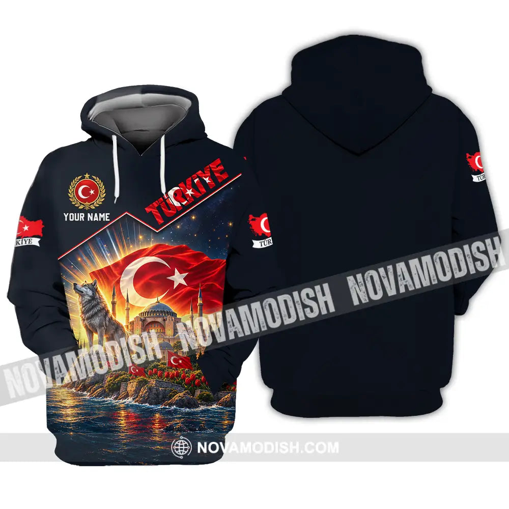 Unisex Shirt - Custom Turkiye Shirt - Hoodie / S - T-shirt