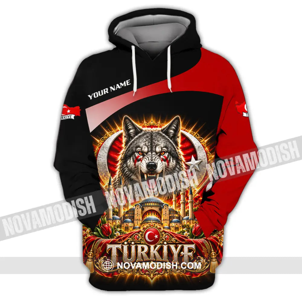 Unisex Shirt - Custom Turkiye Shirt - Hoodie / S - T-shirt