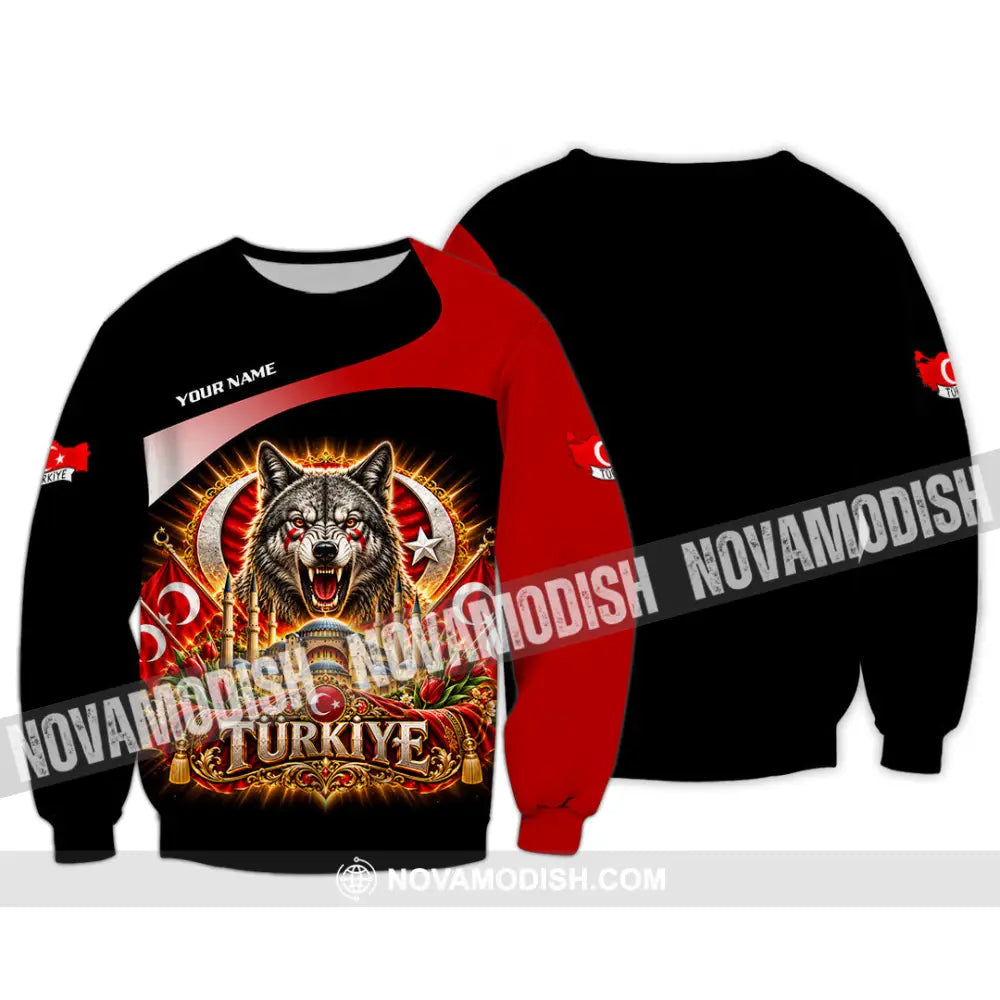 Unisex Shirt - Custom Turkiye Shirt - Long Sleeve / S - T-shirt