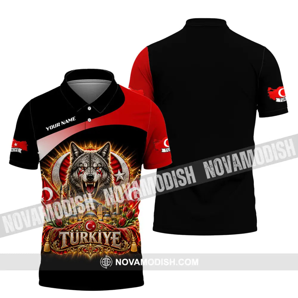 Unisex Shirt - Custom Turkiye Shirt - Polo Shirt / S - T-shirt