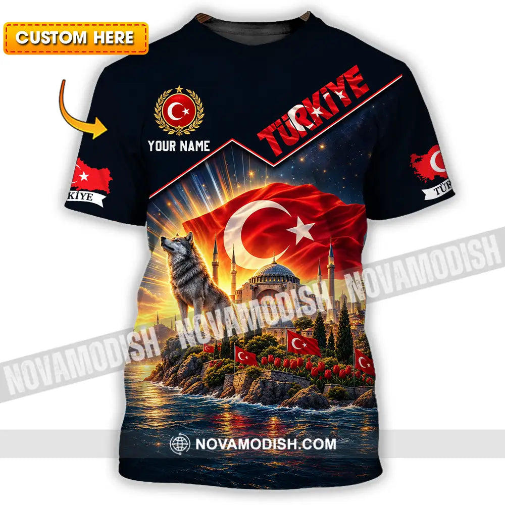 Unisex Shirt - Custom Turkiye Shirt - T-shirt