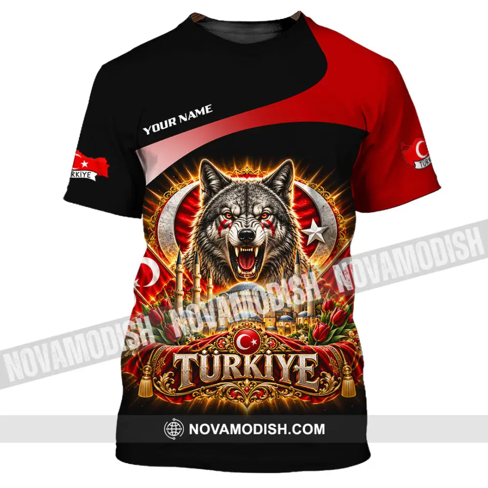 Unisex Shirt - Custom Turkiye Shirt - T-Shirt / S - T-shirt