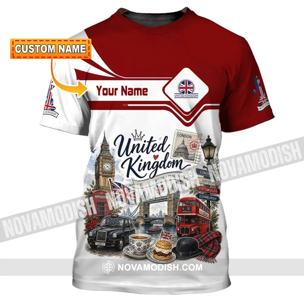 Unisex Shirt - Custom United Kingdom Shirt - T-shirt