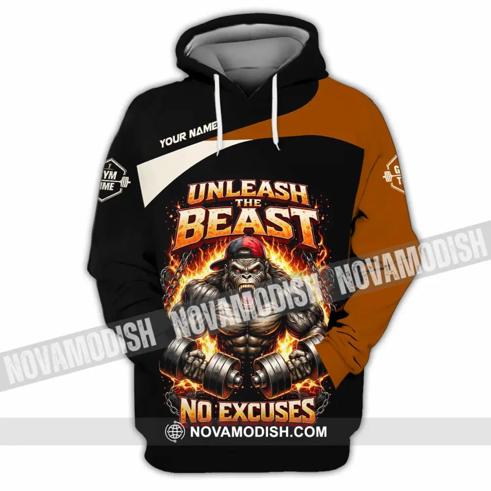 Unisex Shirt - Custom Unleash The Beast Shirt - Hoodie / S - T-shirt