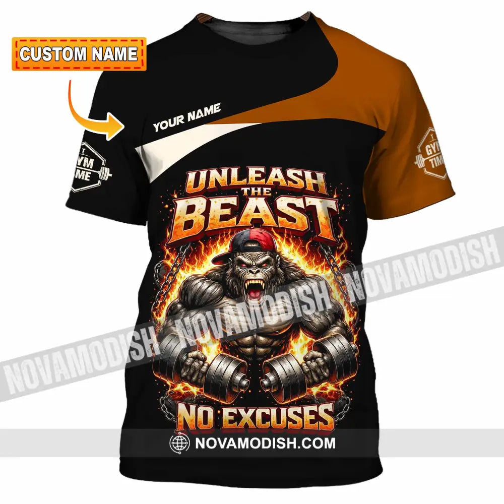 Unisex Shirt - Custom Unleash The Beast Shirt - T-shirt