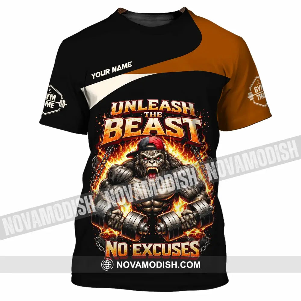 Unisex Shirt - Custom Unleash The Beast Shirt - T-Shirt / S - T-shirt