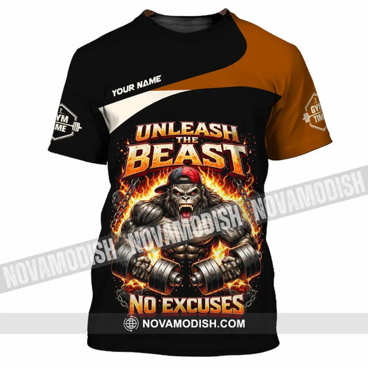 Unisex Shirt - Custom Unleash The Beast Shirt - T-Shirt / S - T-shirt