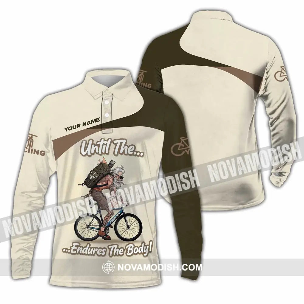 Unisex Shirt - Custom Until The Endures The Body Shirt - Long Sleeve Polo / S - T-shirt