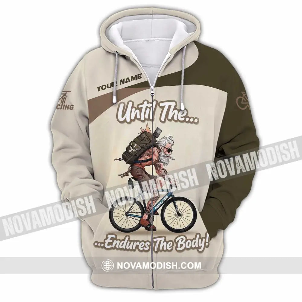 Unisex Shirt - Custom Until The Endures The Body Shirt - Zipper Hoodie / S - T-shirt