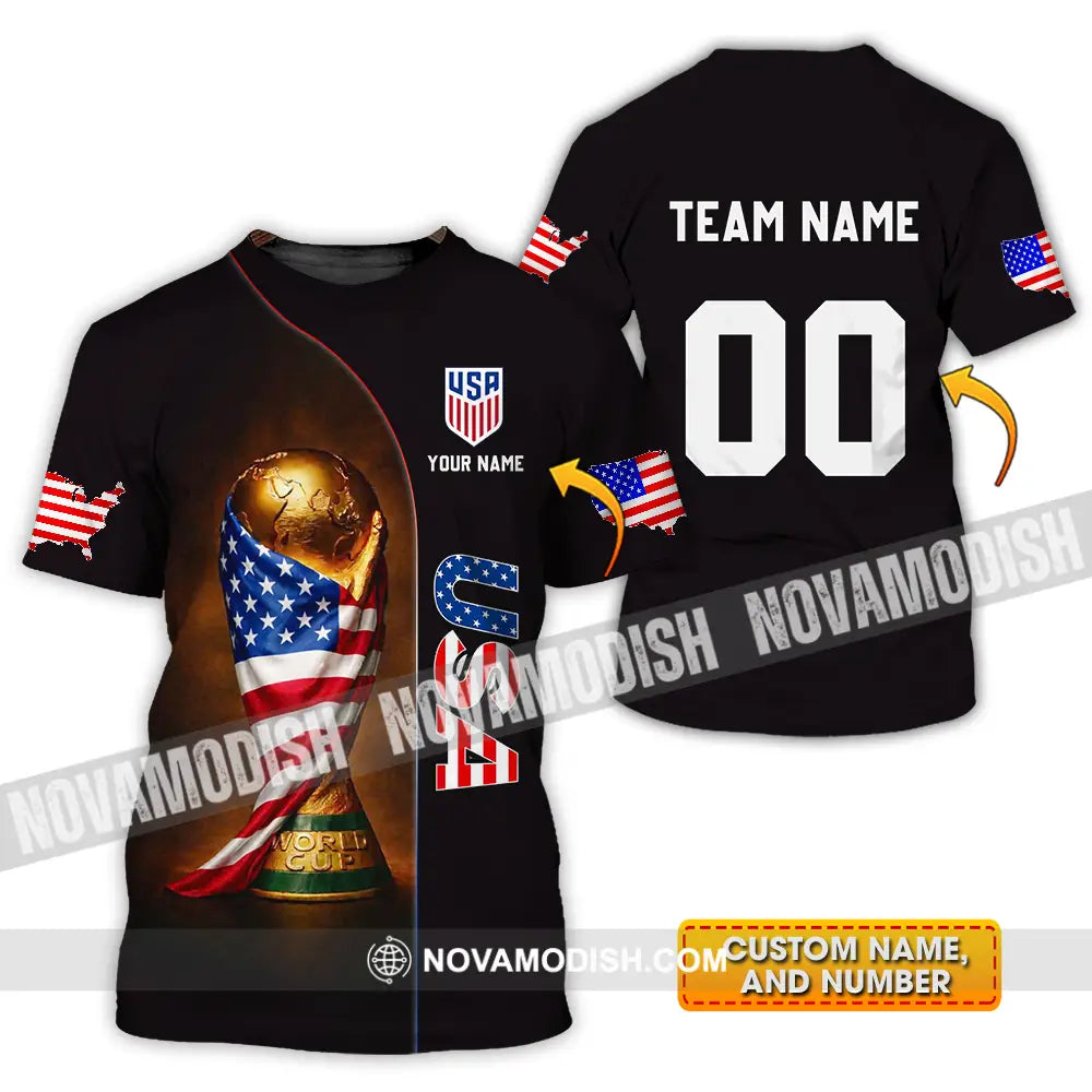 Unisex Shirt - Custom USA 3D Shirt T-shirt