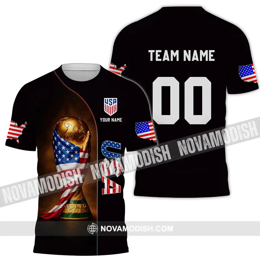 Unisex Shirt - Custom USA 3D Shirt T-Shirt / S T-shirt