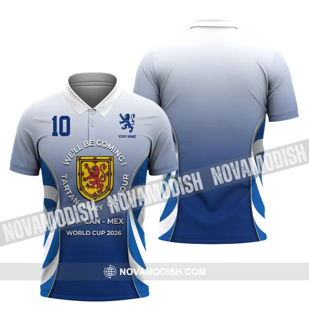 Unisex Shirt - Custom USA CAN MEX World Cup 2026 3D Shirt Polo Shirt / S T-shirt