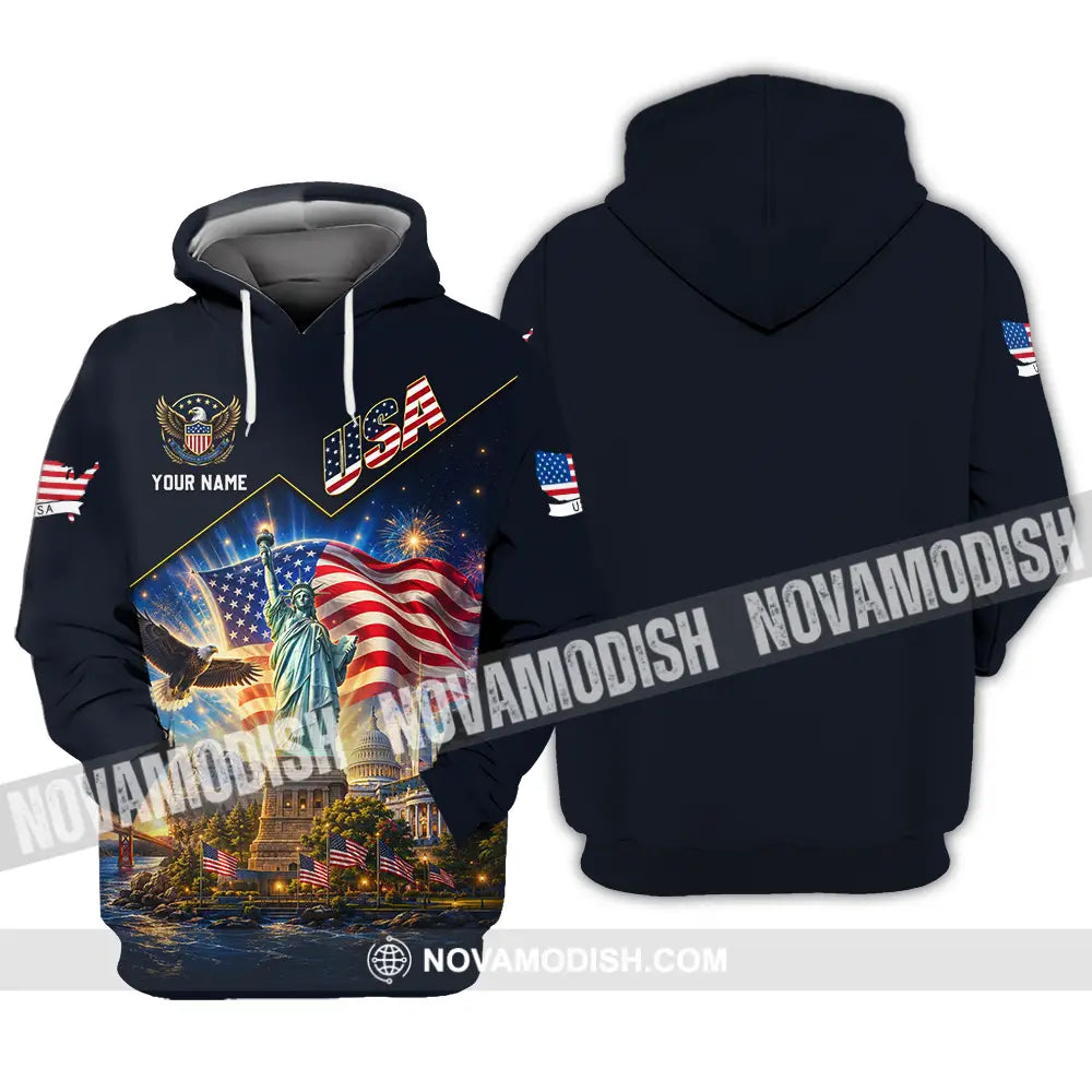 Unisex Shirt - Custom USA Shirt - Hoodie / S - T-shirt