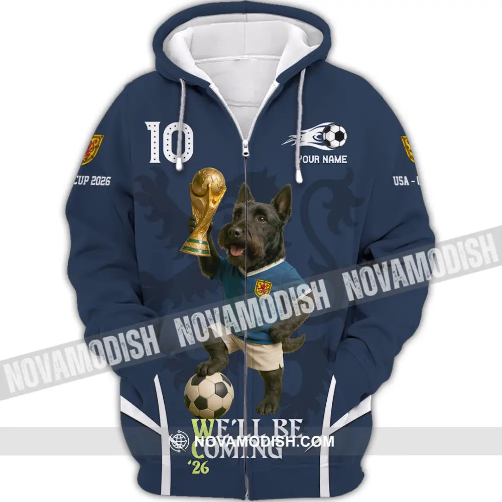 Unisex Shirt - Custom USA We’ll Be Coming 26 3D Shirt Zipper Hoodie / S T-shirt