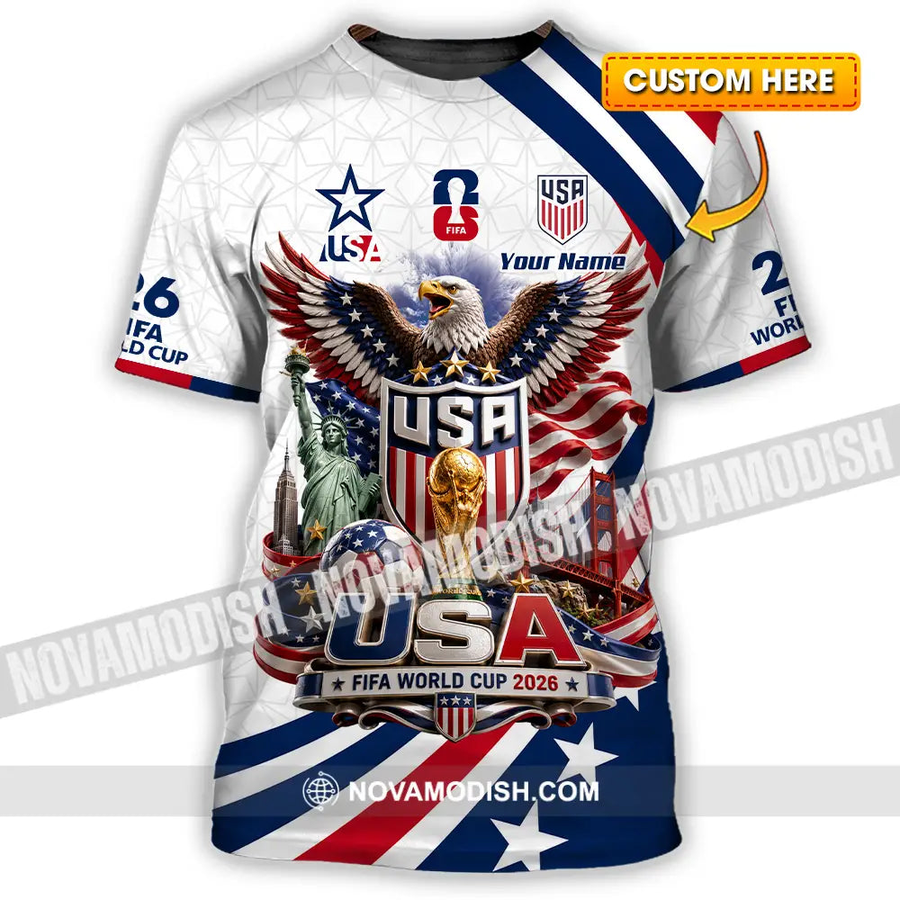 Unisex Shirt - Custom USA World Cup 2026 Shirt - T-shirt