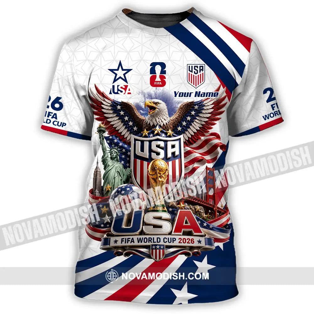 Unisex Shirt - Custom USA World Cup 2026 Shirt - T-Shirt / S - T-shirt