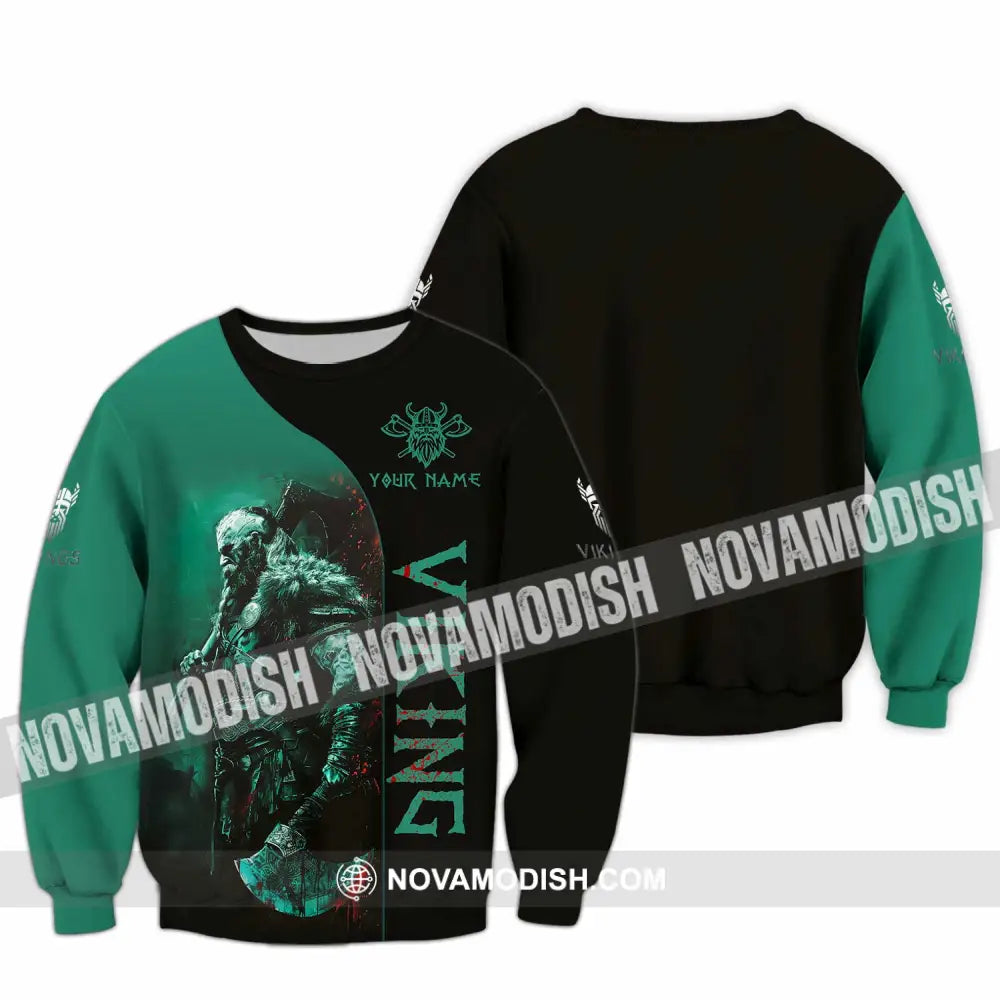 Unisex Shirt - Custom Viking Shirt Long Sleeve / S T-shirt