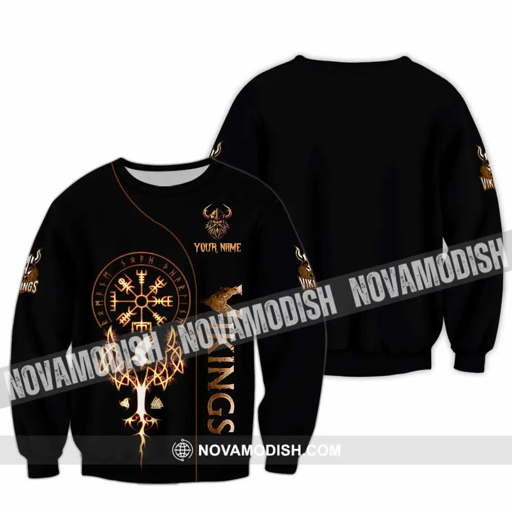 Unisex Shirt - Custom Viking Shirt Long Sleeve / S T-shirt