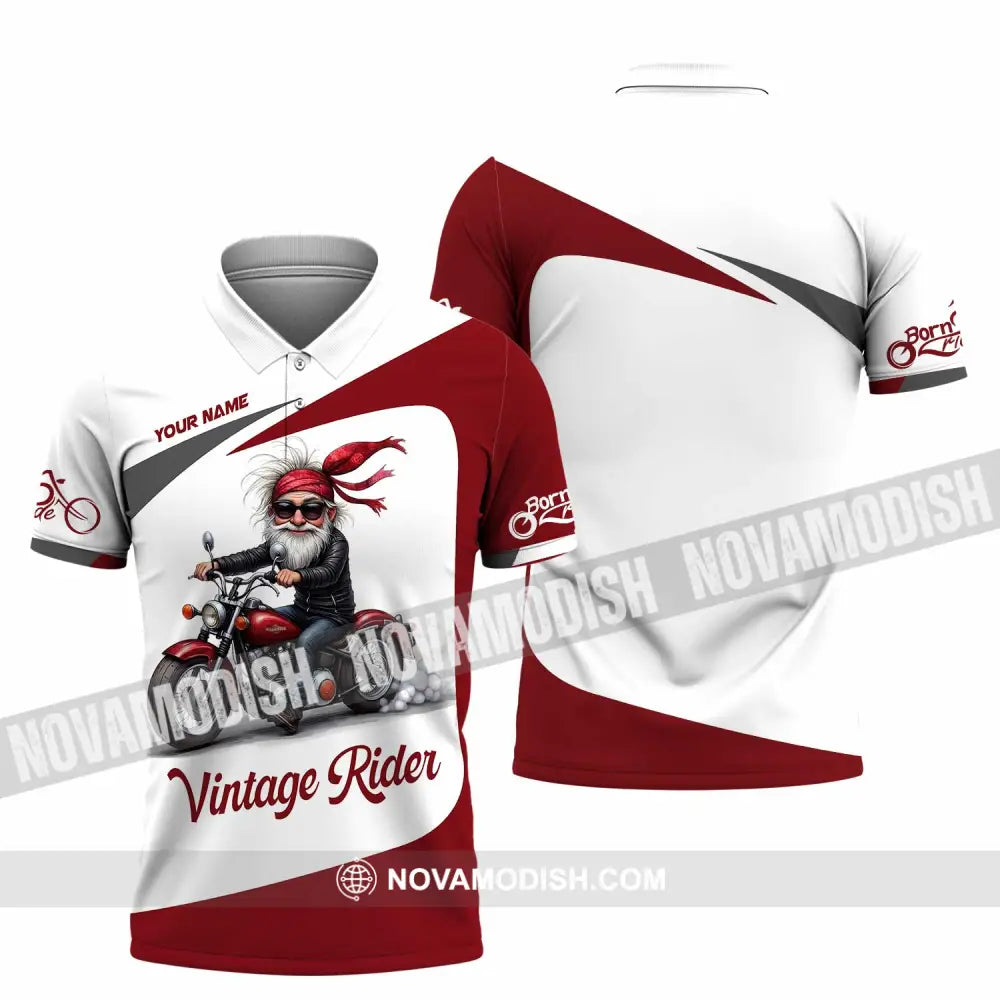 Unisex Shirt - Custom Vintage Rider Shirt - Polo Shirt / S - T-shirt