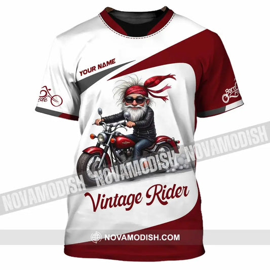 Unisex Shirt - Custom Vintage Rider Shirt - T-Shirt / S - T-shirt
