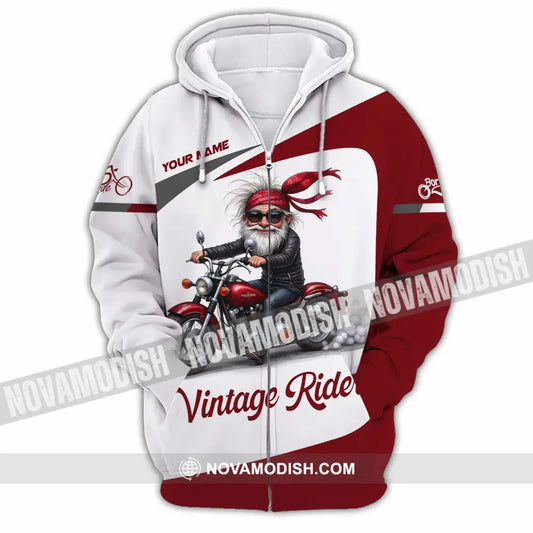 Unisex Shirt - Custom Vintage Rider Shirt - Zipper Hoodie / S - T-shirt