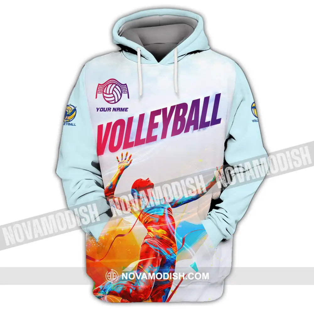 Unisex Shirt - Custom Volleyball 3D Shirt Hoodie / S T-shirt