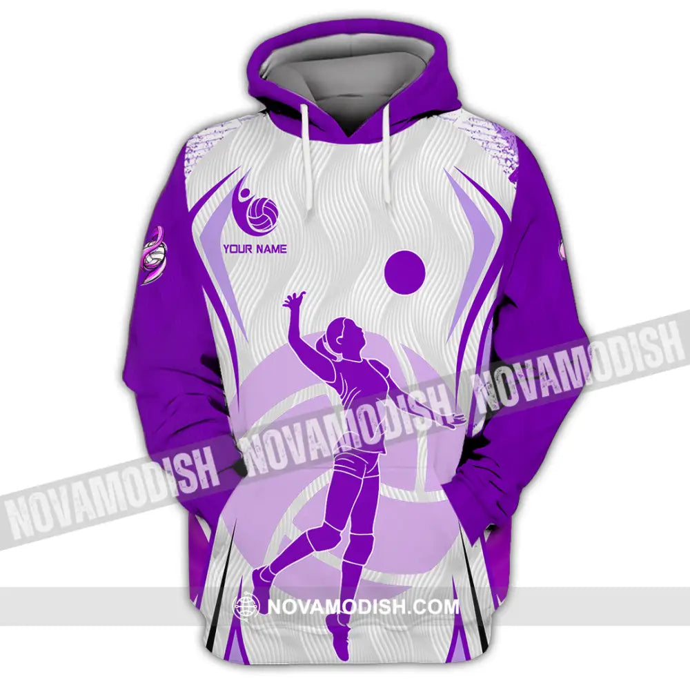 Unisex Shirt - Custom Volleyball 3D Shirt - Hoodie / S - T-shirt