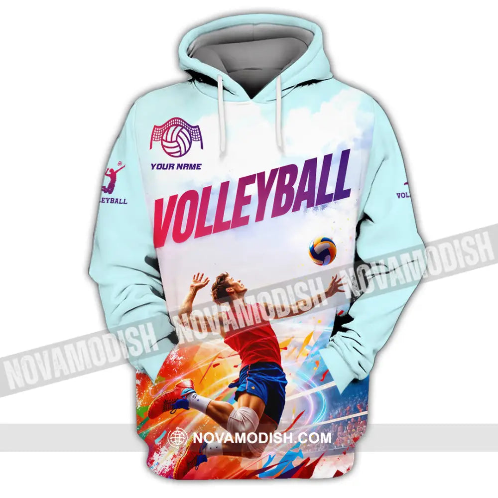 Unisex Shirt - Custom Volleyball 3D Shirt Hoodie / S T-shirt