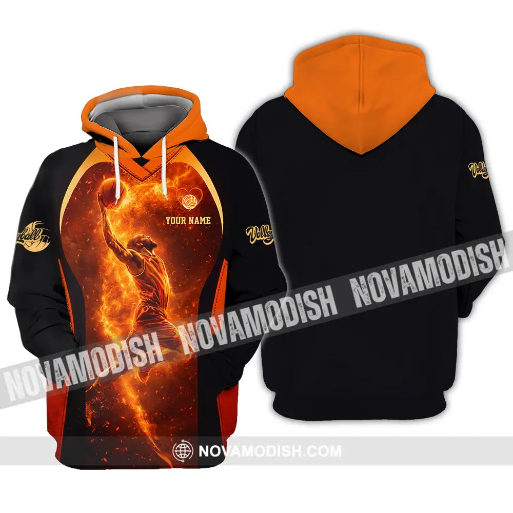 Unisex Shirt - Custom Volleyball 3D Shirt Hoodie / S T-shirt