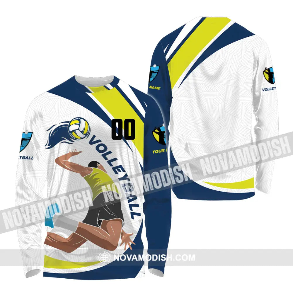Unisex Shirt - Custom Volleyball 3D Shirt - Long Sleeve Shirt / S - T-shirt