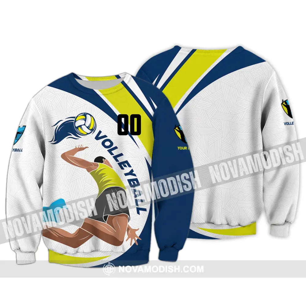 Unisex Shirt - Custom Volleyball 3D Shirt - Long Sleeve / S - T-shirt