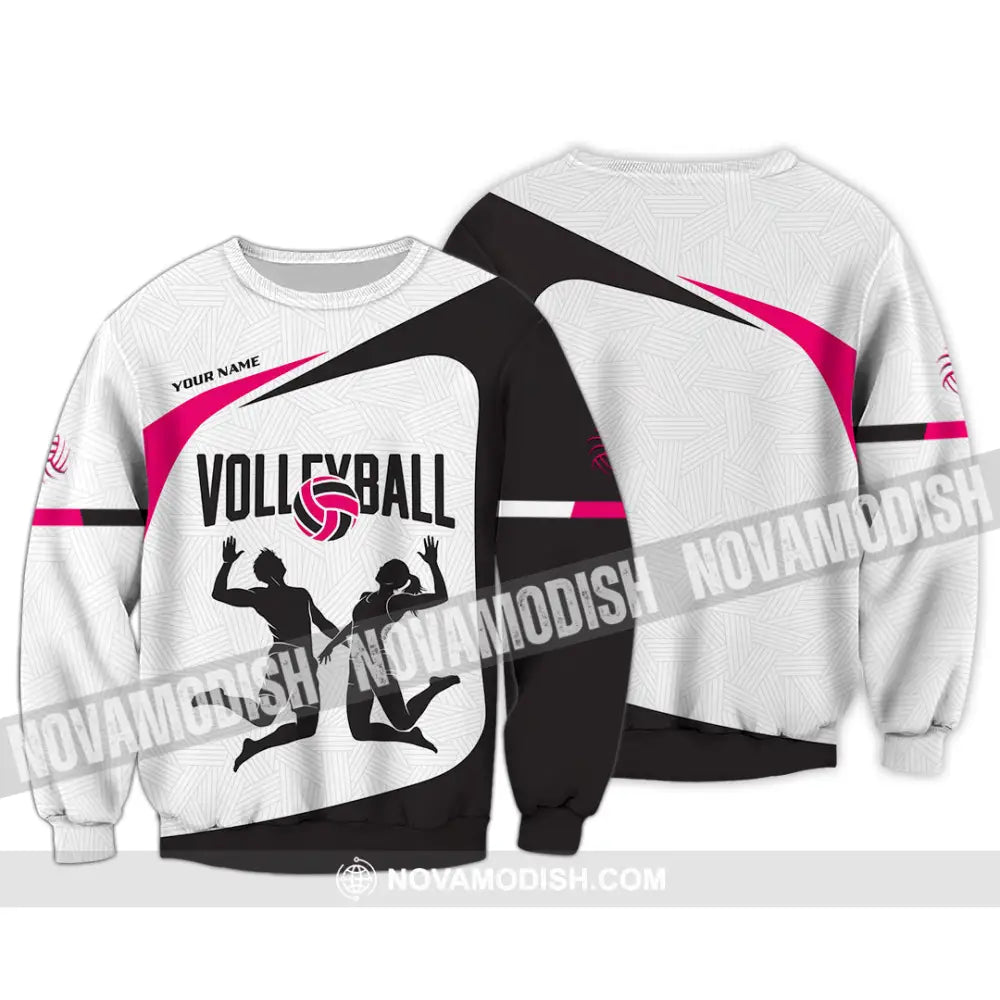 Unisex Shirt - Custom Volleyball 3D Shirt - Long Sleeve / S - T-shirt