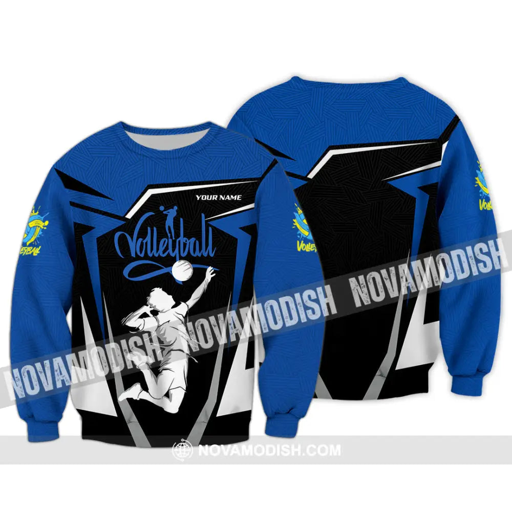 Unisex Shirt - Custom Volleyball 3D Shirt - Long Sleeve / S - T-shirt