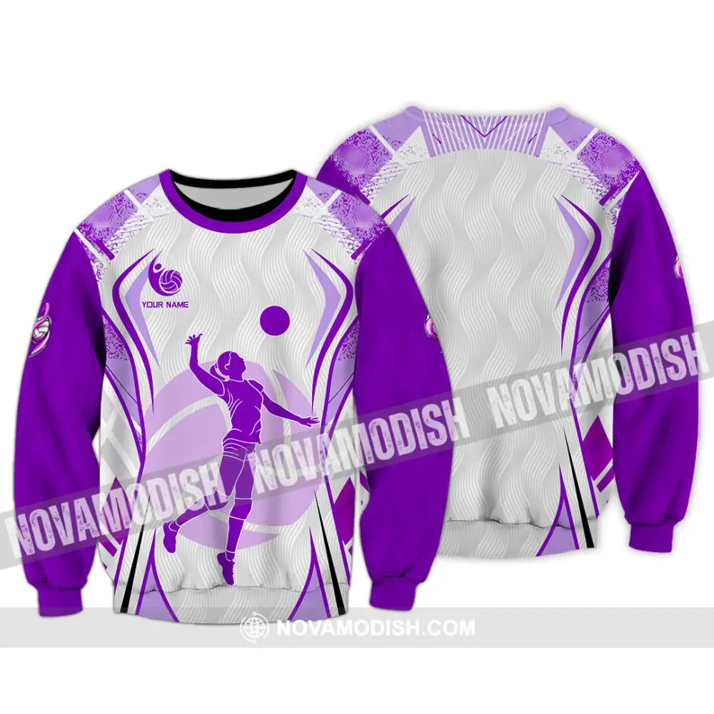 Unisex Shirt - Custom Volleyball 3D Shirt - Long Sleeve / S - T-shirt