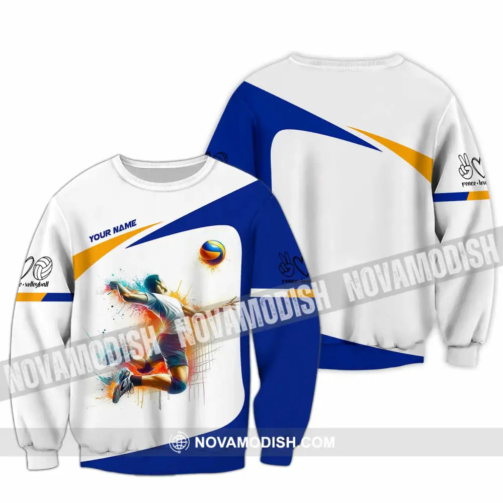 Unisex Shirt - Custom Volleyball 3D Shirt Long Sleeve / S T-shirt