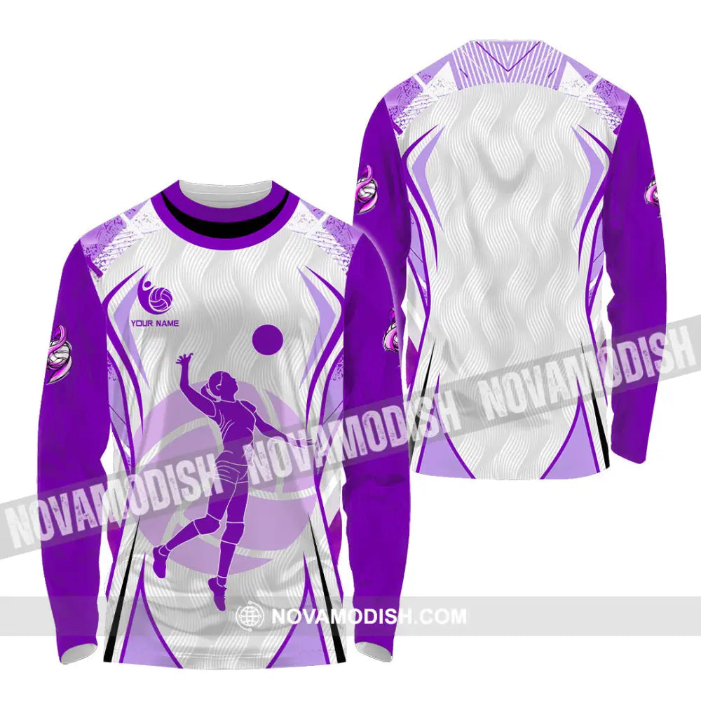 Unisex Shirt - Custom Volleyball 3D Shirt - Long Sleeve Shirt / S - T-shirt