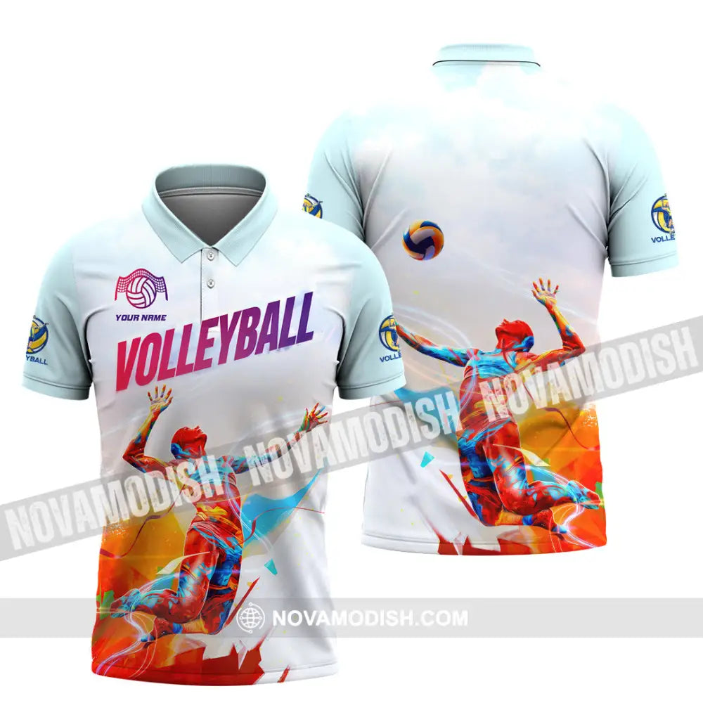 Unisex Shirt - Custom Volleyball 3D Shirt Polo Shirt / S T-shirt