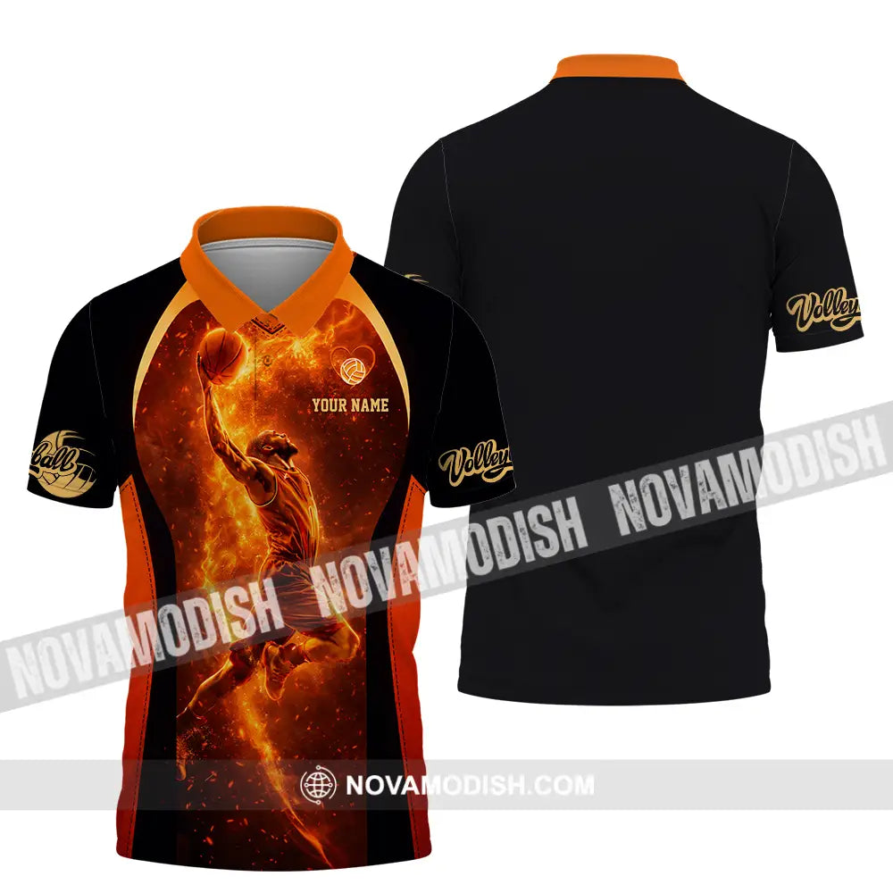 Unisex Shirt - Custom Volleyball 3D Shirt Polo Shirt / S T-shirt