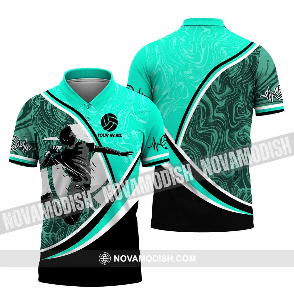 Unisex Shirt - Custom Volleyball 3D Shirt Polo Shirt / S T-shirt