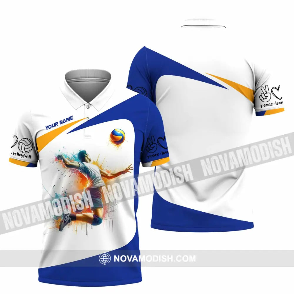 Unisex Shirt - Custom Volleyball 3D Shirt Polo Shirt / S T-shirt