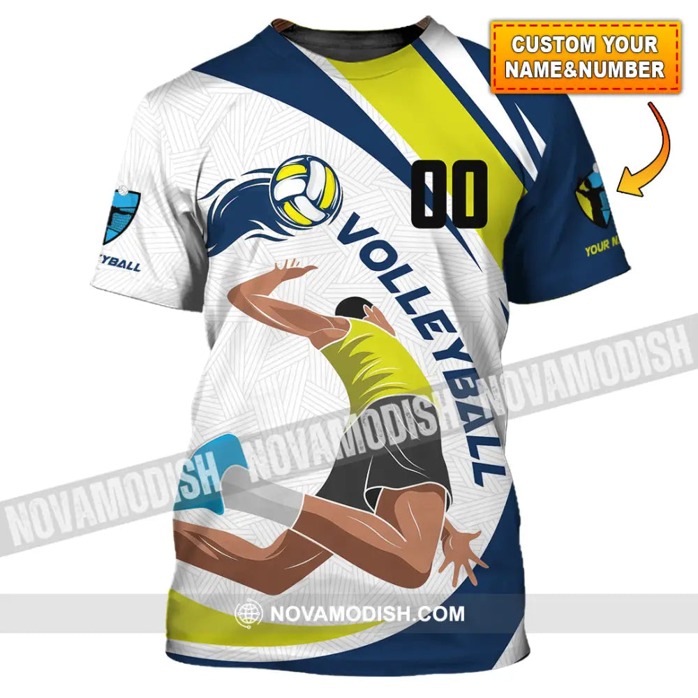 Unisex Shirt - Custom Volleyball 3D Shirt - T-shirt