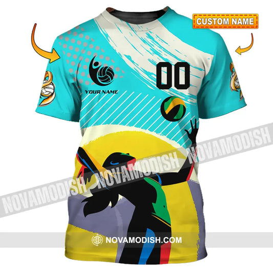 Unisex Shirt - Custom Volleyball 3D Shirt - T-shirt